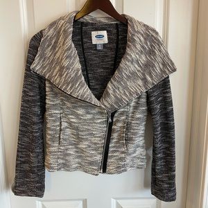 Closet Closing Nov 1: Old Navy black and white toned blazer